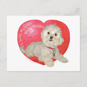 Maltese Valentine's Day Holiday Postcard