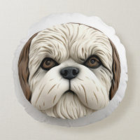 Malti Tzu Dog 3D Inspired