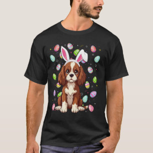 Maltipoo Dog Easter Egg Hunt Bunny Ear Maltipoo Ea T-Shirt