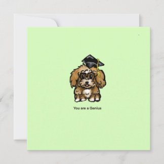 Maltipoo is a genius  holiday card