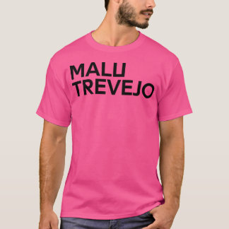 Malu Trevejo Cuban Singer - Black Version T-Shirt
