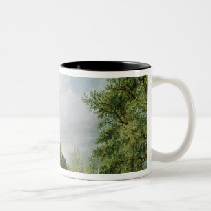 Malvern Hall, Warwickshire, 1821 Two-Tone Coffee Mug