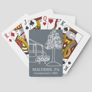 Malvern PA - Burke Park playing cards