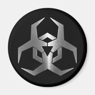 Malware Hazard Symbol Magnet