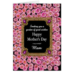Mam Mother's Day Pink Daisies