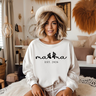 Mama 2026 Baby Reveal Sweatshirt