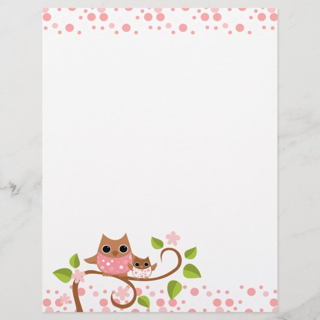 Mama and Baby Owl (Front)