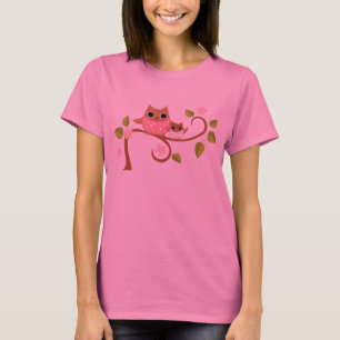 Mama and Baby Owls T-Shirt