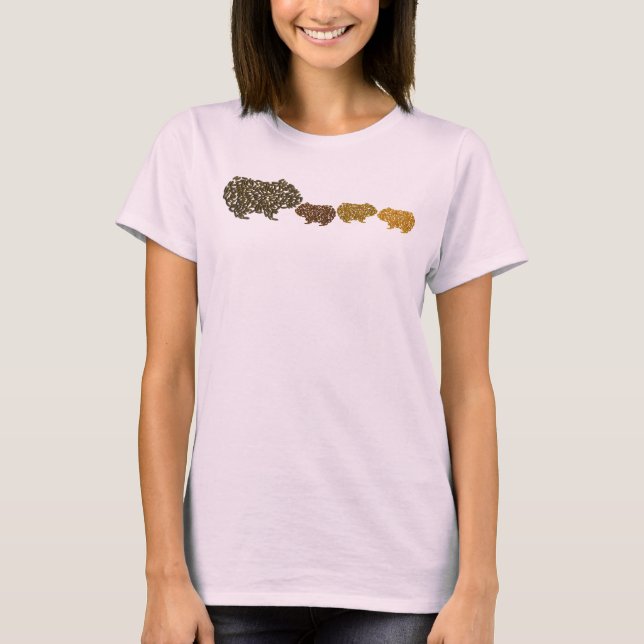 Mama & Babies - Earthy T-Shirt (Front)