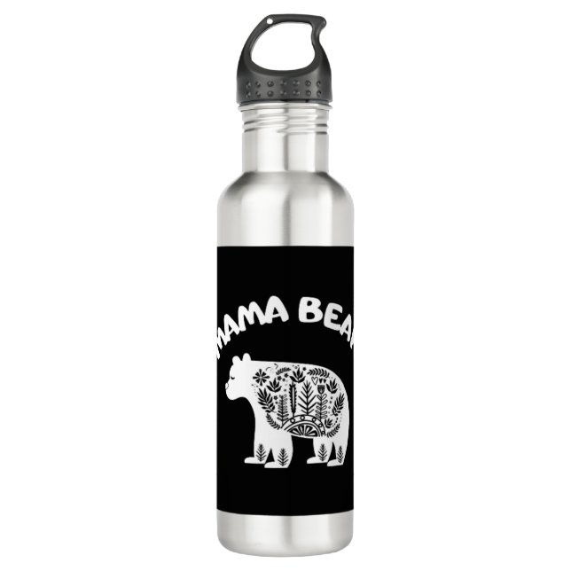 Mama Bear 710 Ml Water Bottle (Front)