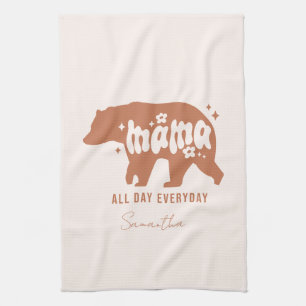 Mama Bear All Day Everyday Tea Towel