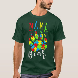 Mama Bear Autism Awareness Premium 1250 T-Shirt