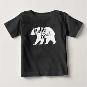 Mama Bear Baby Shower Woodland Lodge Baby T-Shirt