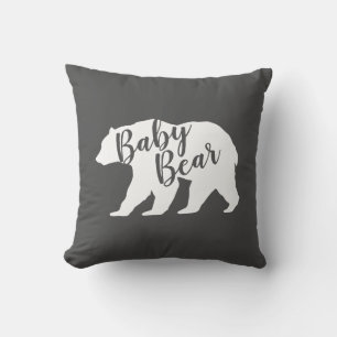 Mama Bear Baby Shower Woodland Lodge Cushion