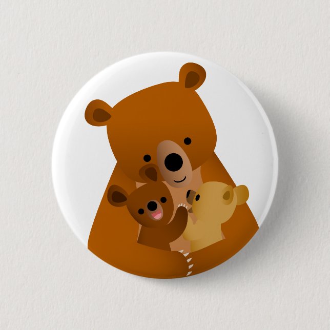 Mama Bear button badge (Front)