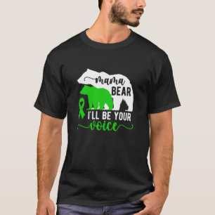 Mama Bear Cerebral Palsy Mum Of A Cerebral Palsy W T-Shirt