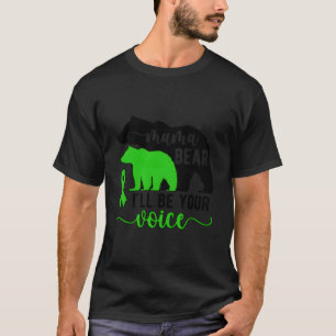 Mama Bear Cerebral Palsy Mum Of Cerebral Palsy War T-Shirt
