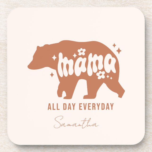 Mama Bear Coaster (Front)