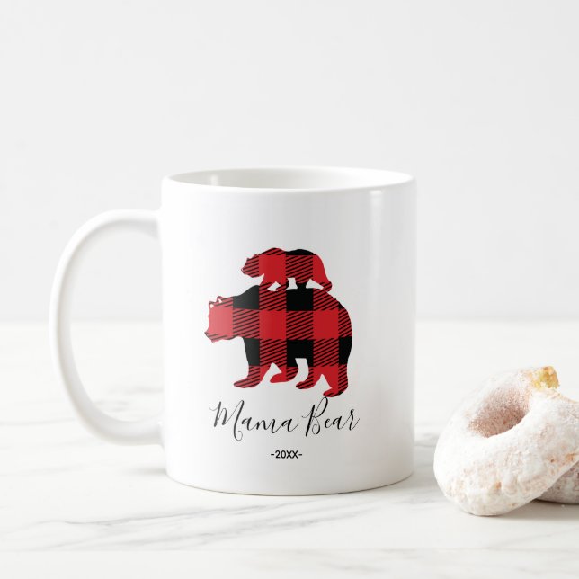 Mama Bear Coffee Mug (With Donut)