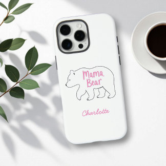 Mama Bear | Cute & Funny Mother's Day iPhone 16 Pro Max Case