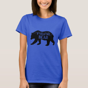 Mama Bear Elegant Script T-Shirt