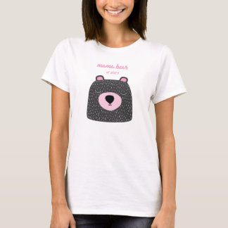 Mama Bear est Custom T-shirt New Mom Gift