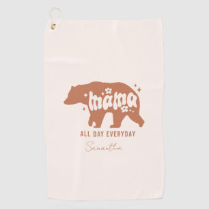 Mama Bear Golf Towel