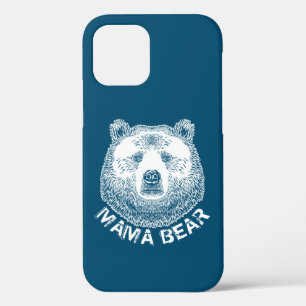 Mama Bear, Hand Drawn Illustration iPhone 12 Pro Case