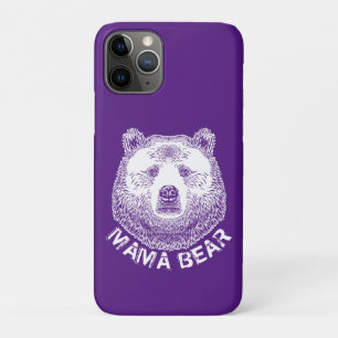 Mama Bear, Hand Drawn Illustration Case-Mate iPhone Case