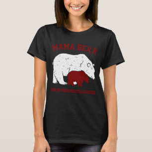 Mama Bear HEREDITARY HEMOCHROMATOSIS Awareness T-Shirt