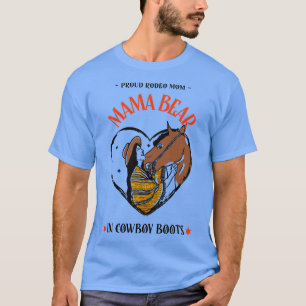 Mama Bear in Cowboy Boots T-Shirt
