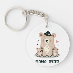 MAMA BEAR KEY RING