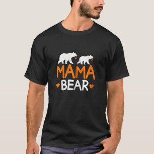 Mama Bear Leukemia Mom Of A Leukemia Warrior Mom Z T-Shirt