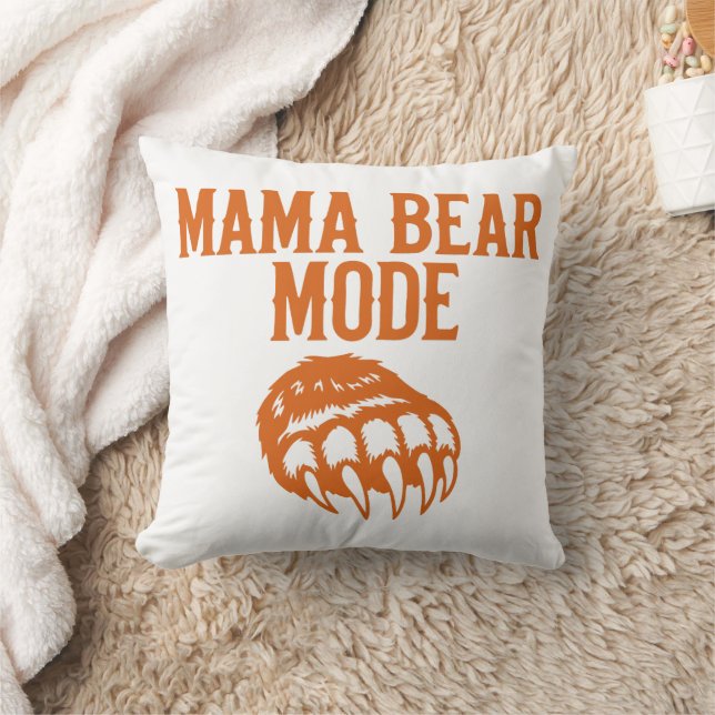 MAMA BEAR MODE CUSHION (Blanket)