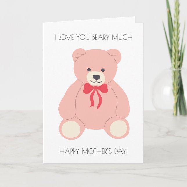 Mama Bear Mother's Day Card (Front)