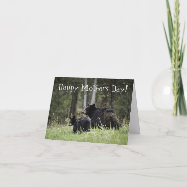 Mama Bear Mothers Day Card (Front)
