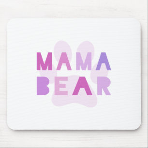 Mama bear mouse pad
