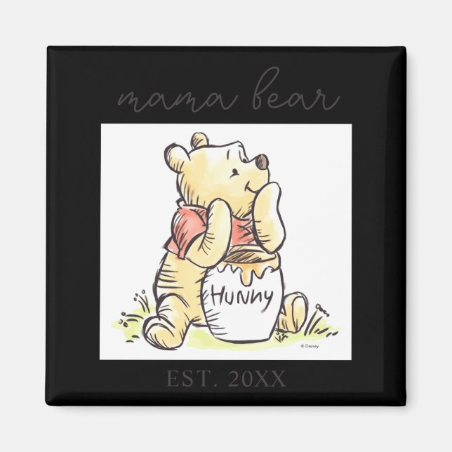 Mama Bear New Mom  Magnet (Front)