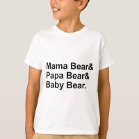 Mama Bear, Papa Bear, Baby Bear | Goldilocks