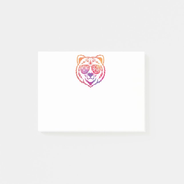 Mama Bear  Post-it Notes (Front)