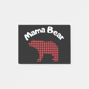 Mama Bear Post-it Notes