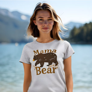 Mama Bear - Retro Style Mother's Day T-Shirt