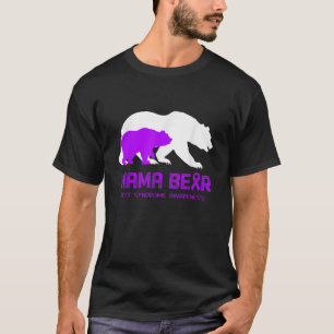 Mama Bear Rett Syndrome Awareness For Women Men T-Shirt
