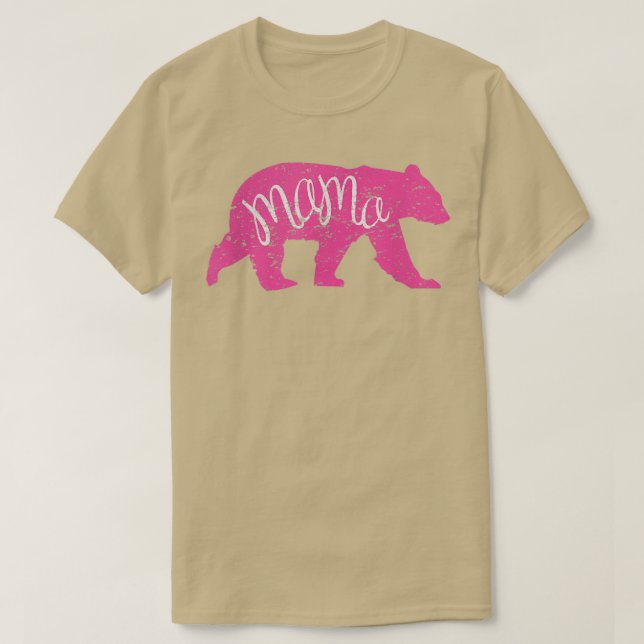 Mama Bear Shirt Graphic Tee1298  (Design Front)