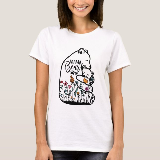 Mama bear T-Shirt (Front)