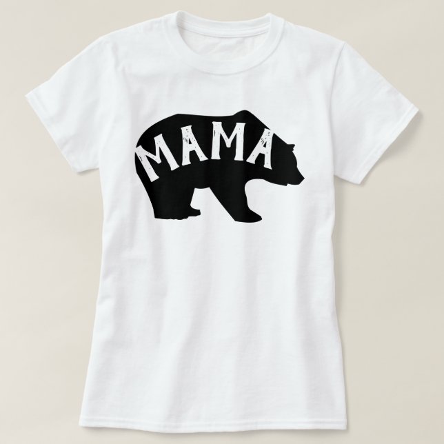 Mama Bear T-Shirt (Design Front)