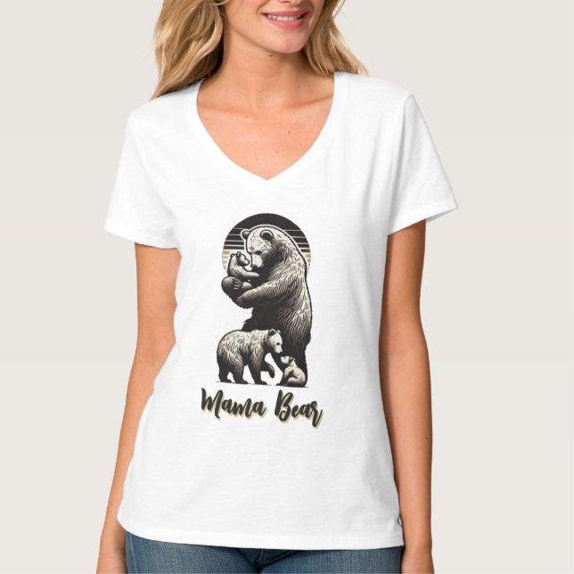 Mama Bear T-Shirt (Front)