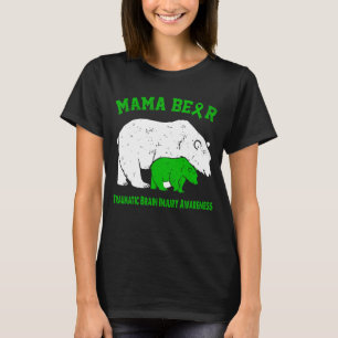 Mama Bear TRAUMATIC BRAIN INJURY Awareness T-Shirt