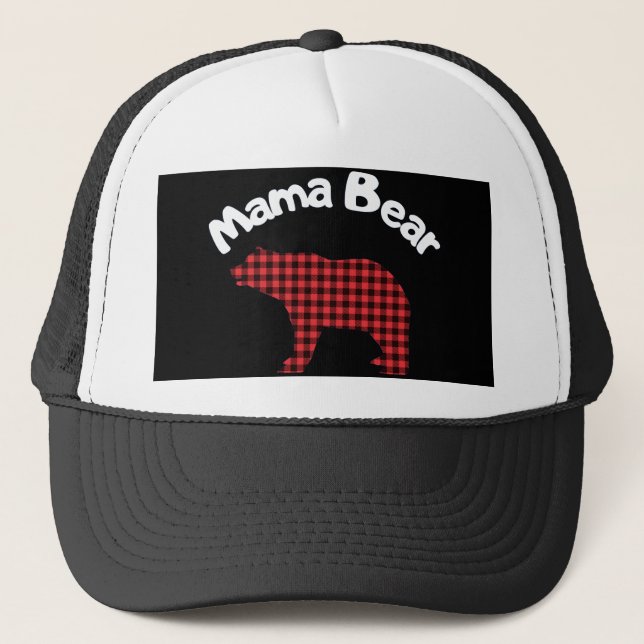 Mama Bear Trucker Hat (Front)