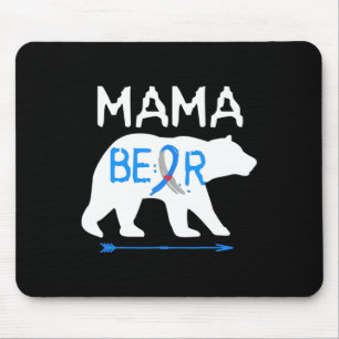Mama Bear Type One Diabetes Awareness  Mouse Pad